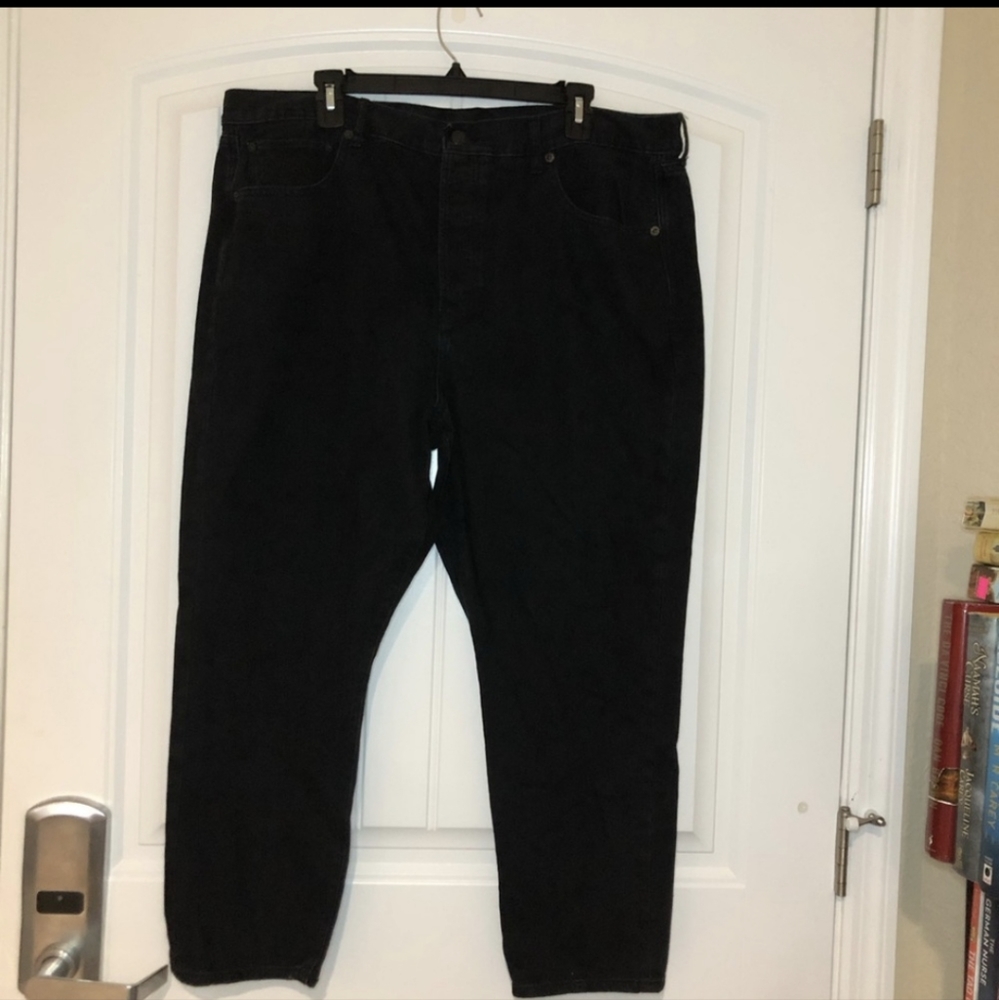 American Eagle Black Hi-Rise Girlfriend Jeans Size 20